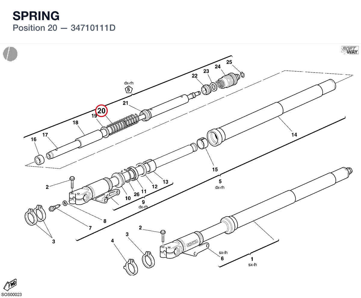 SPRING 34710111D diagram position