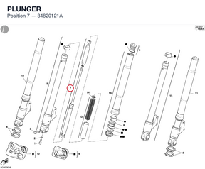 PLUNGER 34820121A diagram position