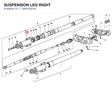 SUSPENSION LEG RIGHT