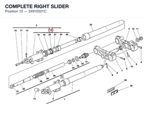 COMPLETE RIGHT SLIDER