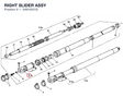 RIGHT SLIDER ASSY