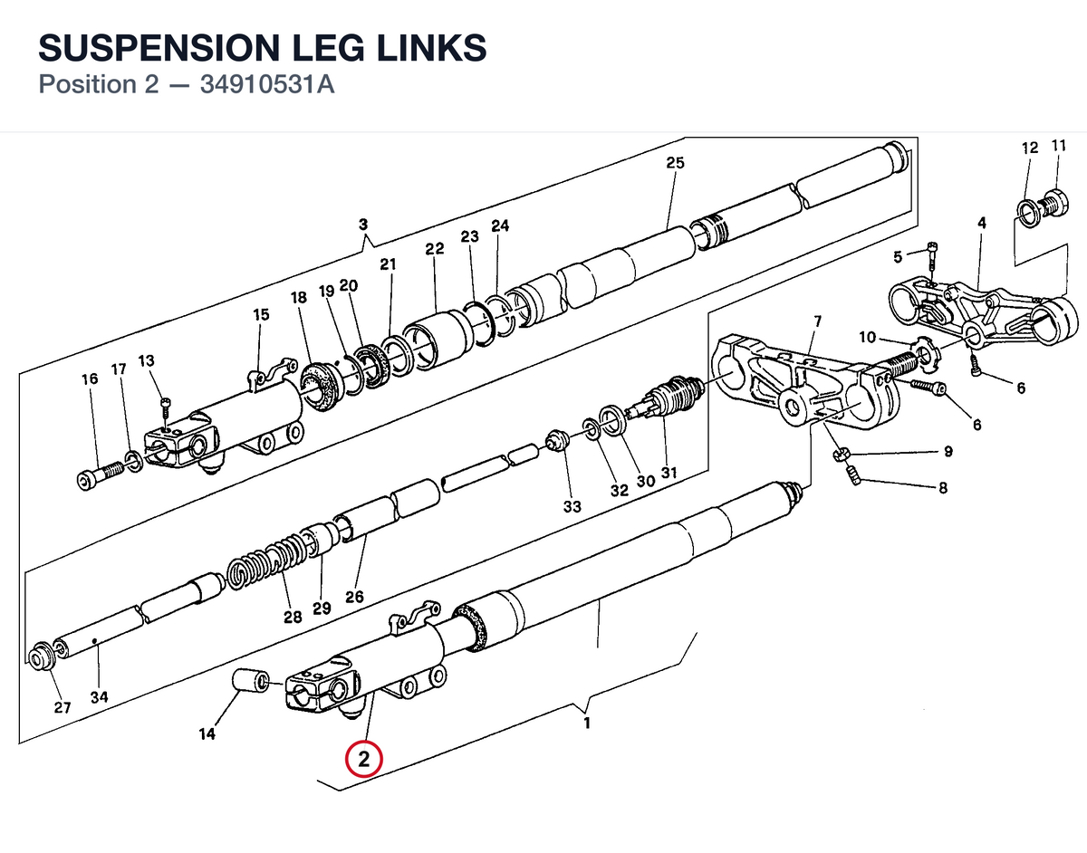 SUSPENSION LEG LINKS