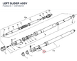 LEFT SLIDER ASSY