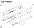 FORK OUTER TUBE