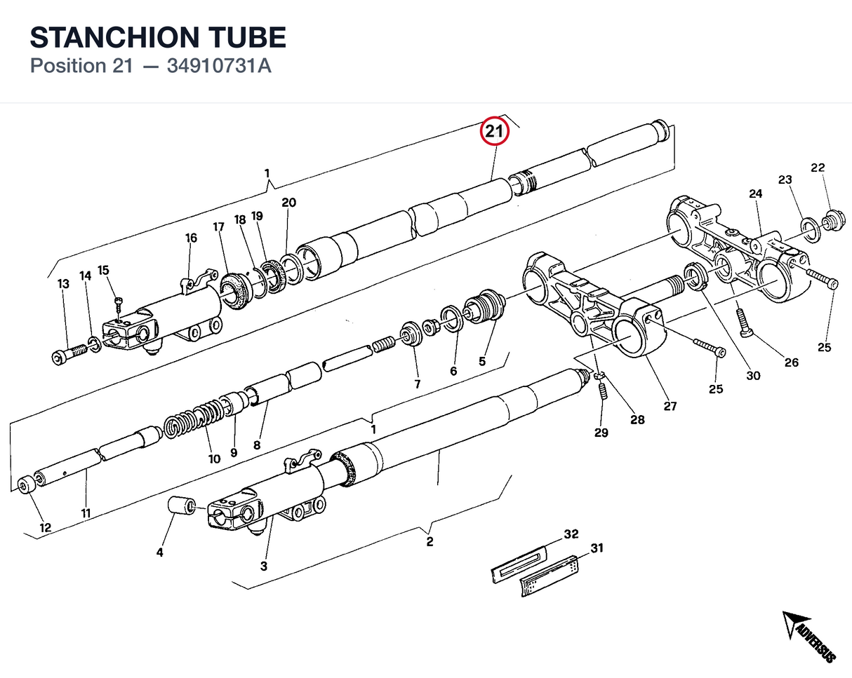 STANCHION TUBE