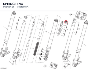 SPRING RING 34910981A diagram position