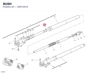 BUSH 34911041A diagram position