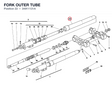 FORK OUTER TUBE