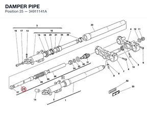 DAMPER PIPE
