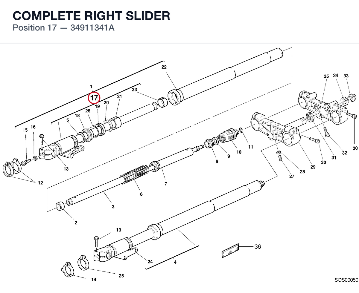 COMPLETE RIGHT SLIDER