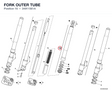 FORK OUTER TUBE
