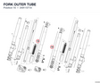 FORK OUTER TUBE