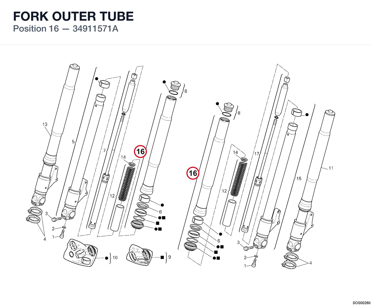 FORK OUTER TUBE