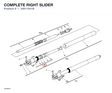 COMPLETE RIGHT SLIDER