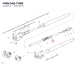 PRELOAD TUBE 34911841A diagram position