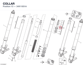 COLLAR 34911851A diagram position