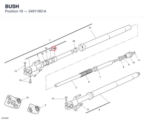 BUSH 34911901A diagram position