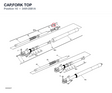 CAP,FORK TOP 34912081A diagram position