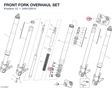 FRONT FORK OVERHAUL SET