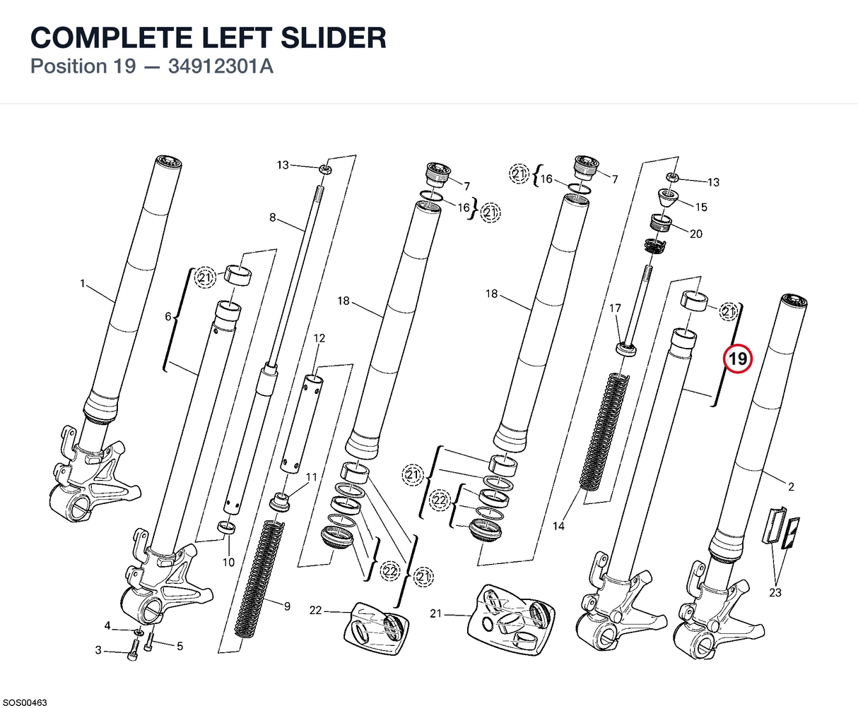 COMPLETE LEFT SLIDER