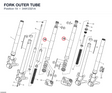 FORK OUTER TUBE