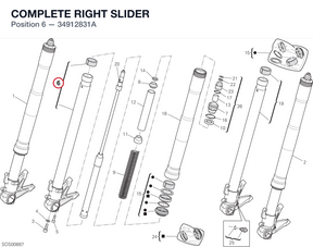 COMPLETE RIGHT SLIDER