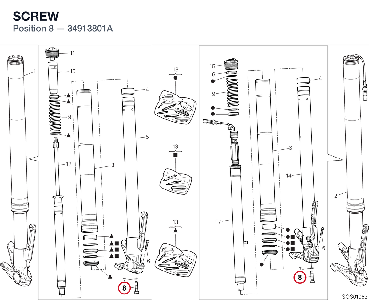SCREW 34913801A diagram position