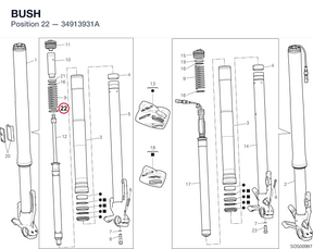 BUSH 34913931A diagram position