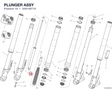 PLUNGER ASSY 34914871A diagram position