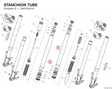 STANCHION TUBE 34915541A diagram position