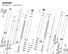 SPACER 34916121A diagram position
