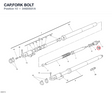 CAP,FORK BOLT