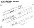 PLUG, FORK INNER TUBE ASSY