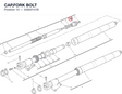 CAP,FORK BOLT
