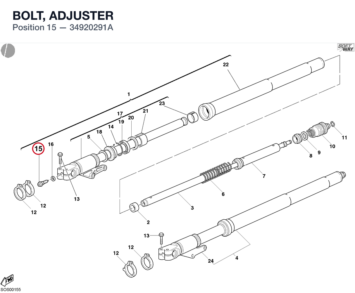 BOLT, ADJUSTER