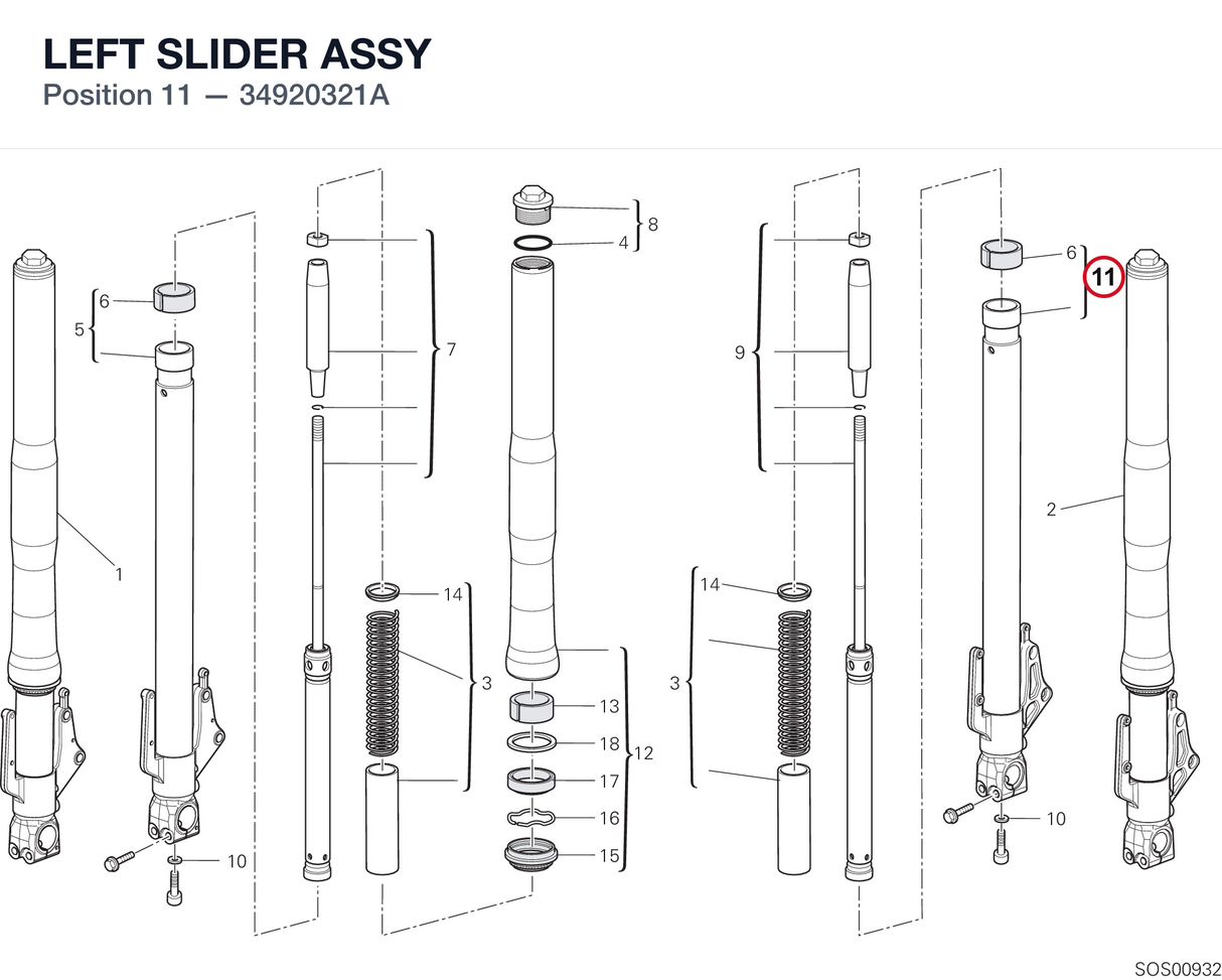 LEFT SLIDER ASSY
