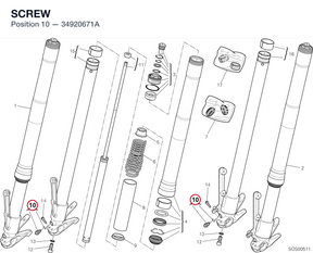 SCREW 34920671A diagram position