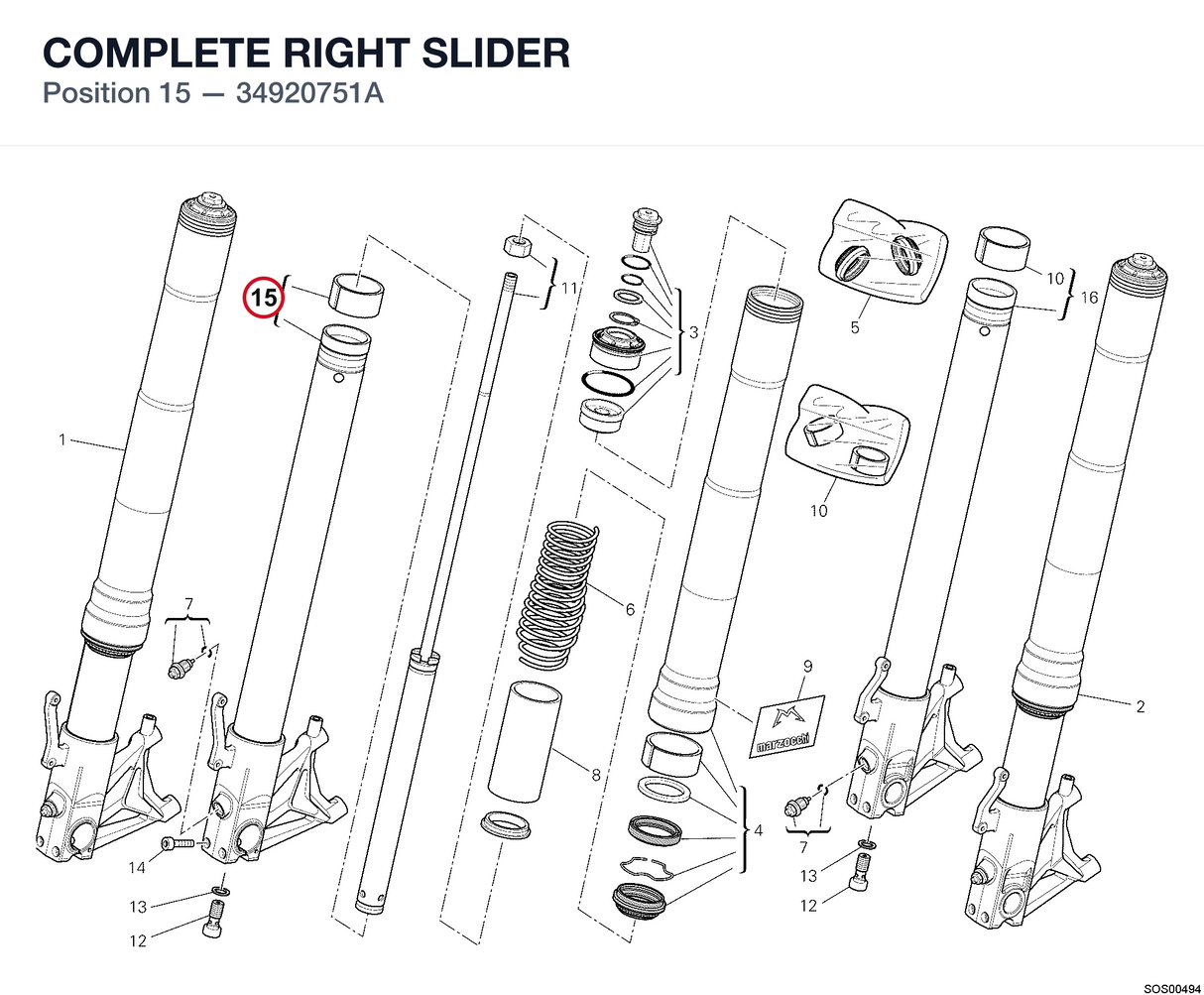 COMPLETE RIGHT SLIDER