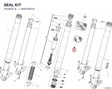 SEAL KIT 34921681A diagram position