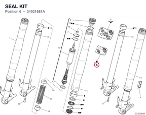 SEAL KIT 34921681A diagram position