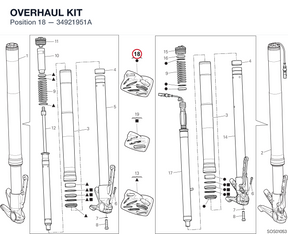 OVERHAUL KIT 34921951A diagram position
