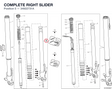 COMPLETE RIGHT SLIDER 34922731A diagram position