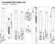 CYLINDER-SET-FORK, RH 34922881A diagram position