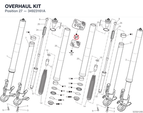 OVERHAUL KIT 34923161A diagram position