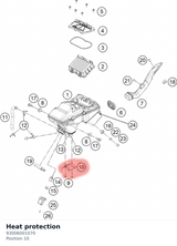 Diagram preview: Heat protection (93006001070)