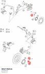 Diagram preview: BOLT M6X16 (J028060166)
