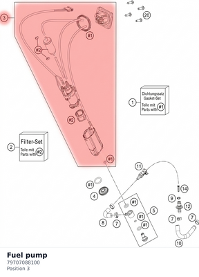 Diagram preview: Fuel pump (79707088100)