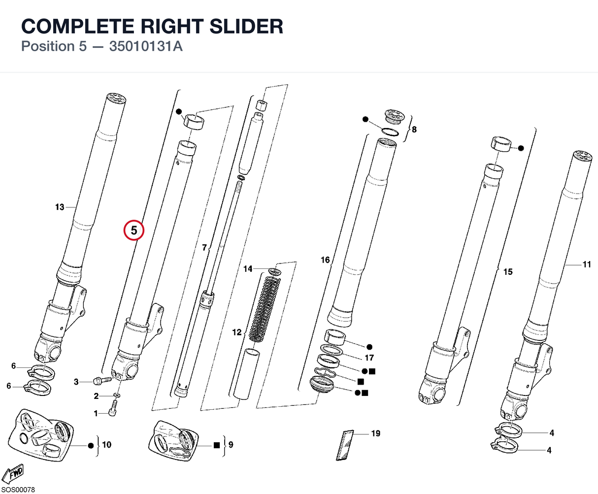 COMPLETE RIGHT SLIDER