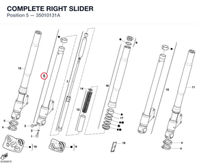 COMPLETE RIGHT SLIDER