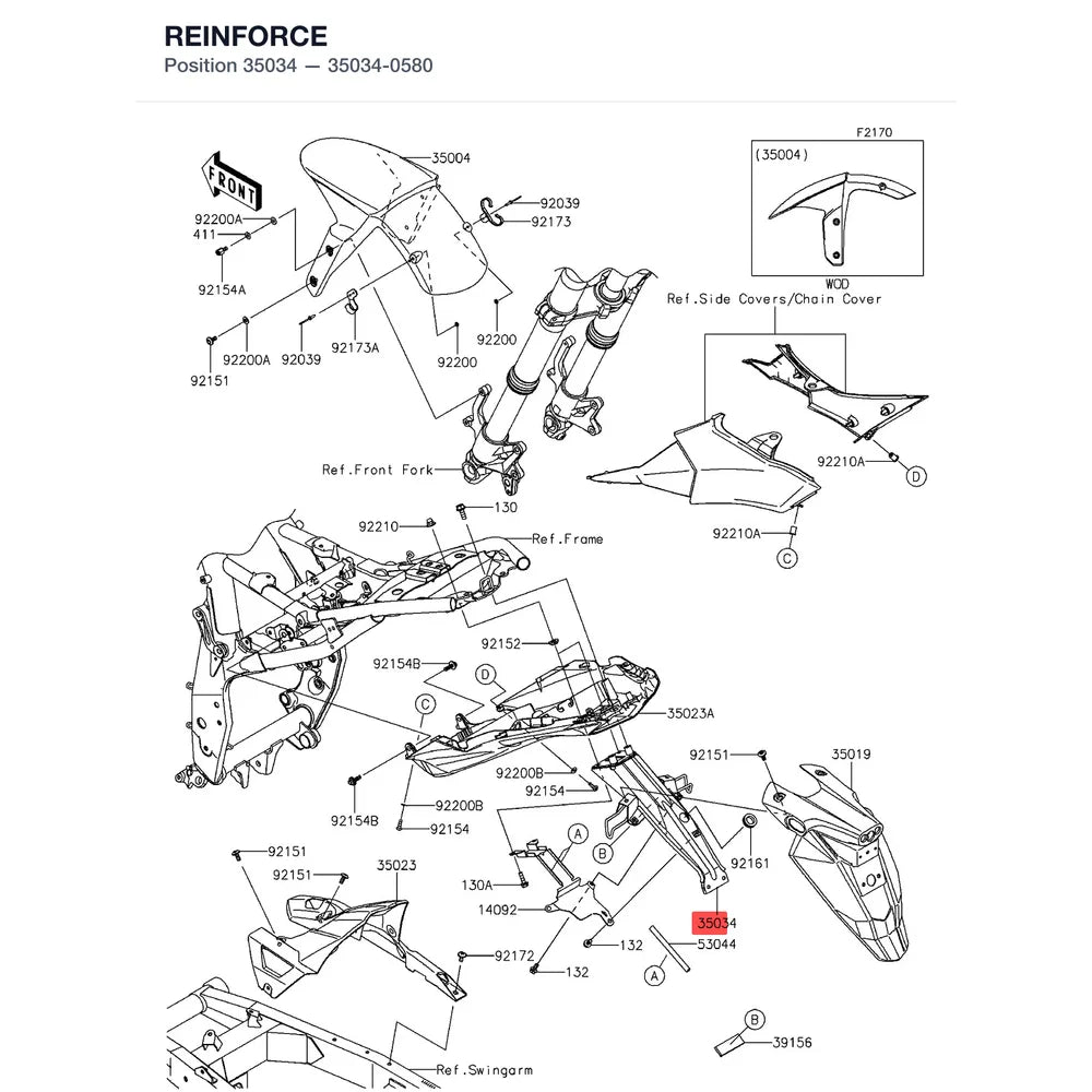Kawasaki OEM – REINFORCE product image